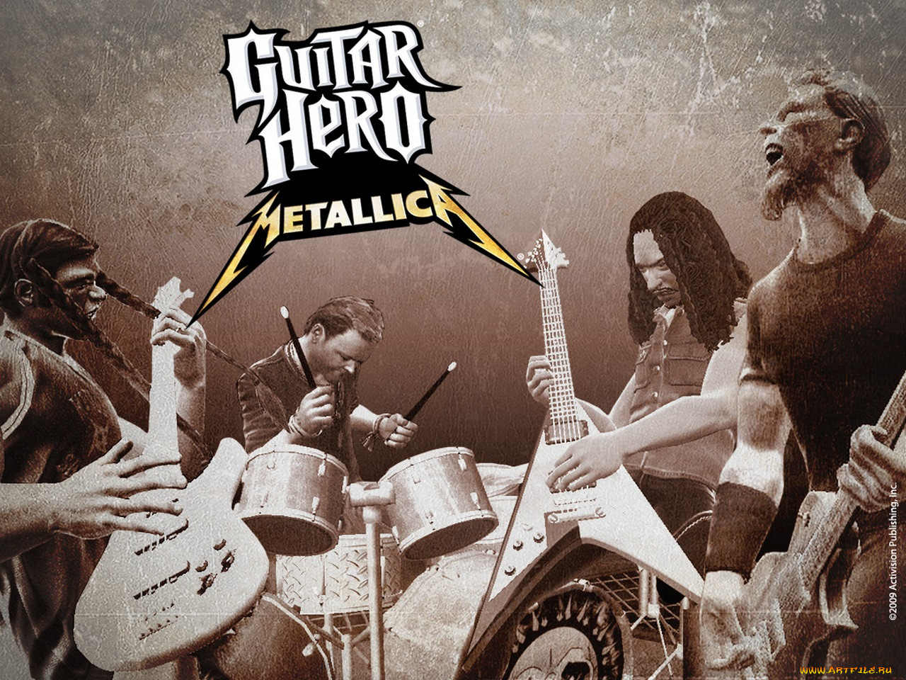 , , guitar, hero, metallica